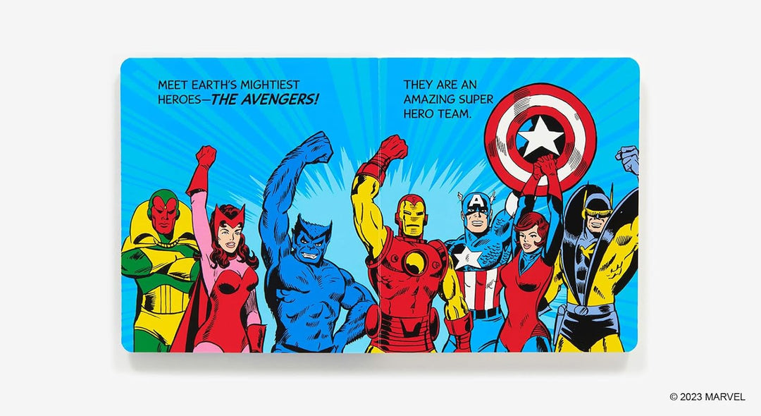 My Mighty Marvel: The Avengers First Book
