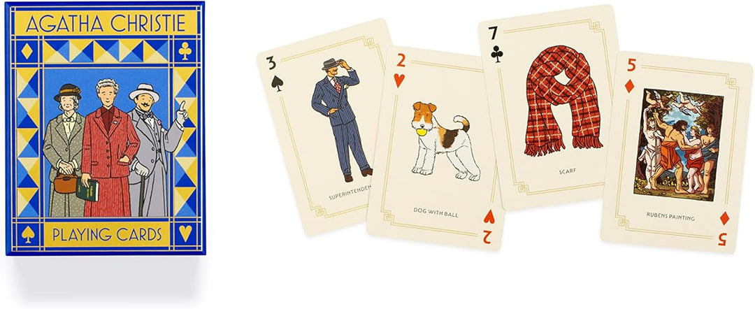 Agatha Christie Playing Cards