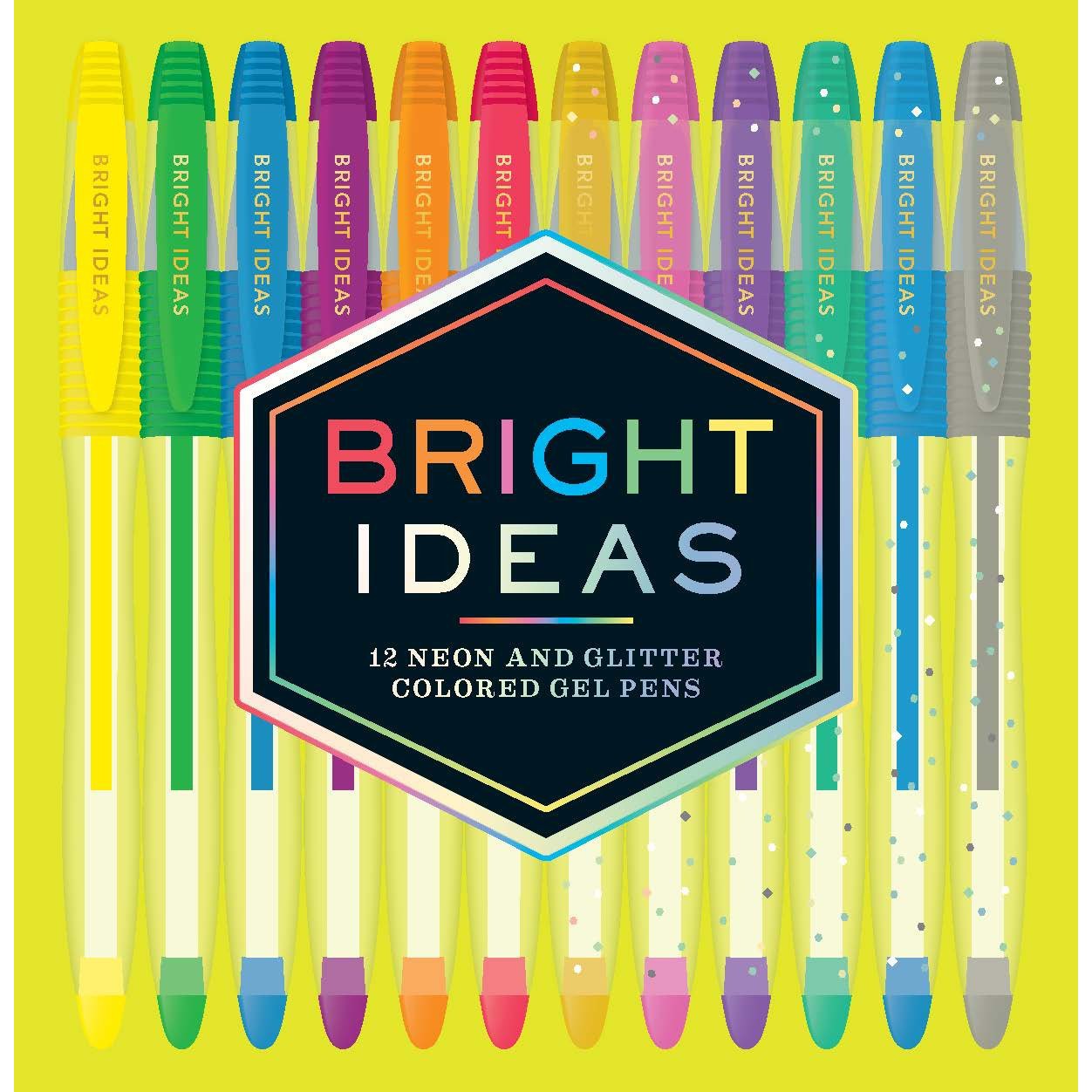 Bright Ideas Neon And Glitter Colored Gel pens