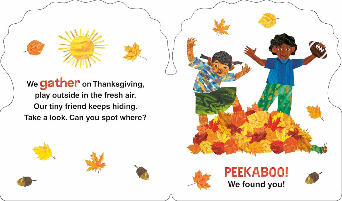The Very Hungry Caterpillar's Peekaboo Thanksgiving