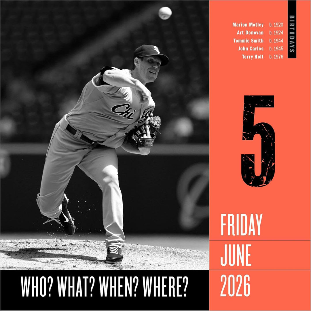Page-A-Day Calendar 2026: 365 Sports Facts