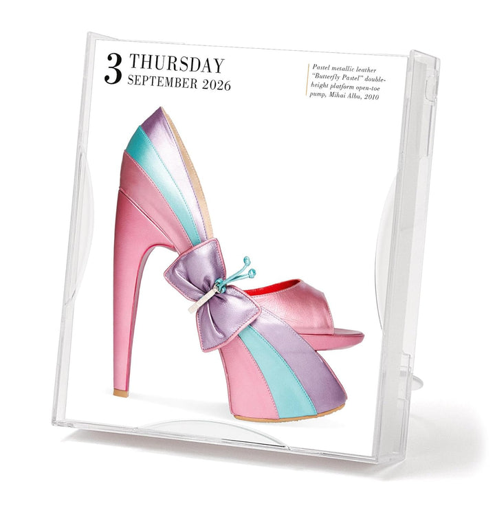 Page-A-Day Gallery Calendar 2026: Shoes