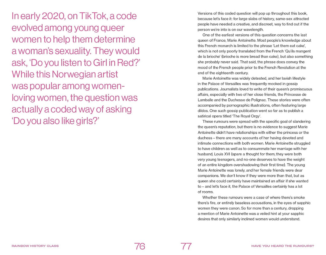 Rainbow Class History