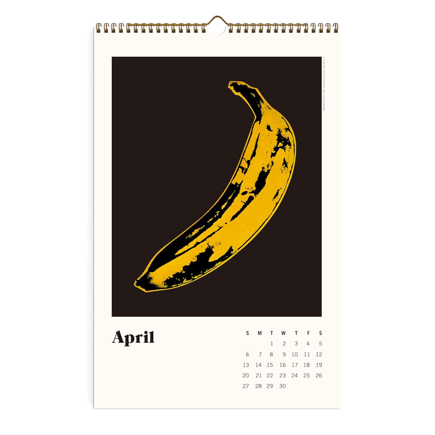 Andy Warhol 2025 Wall Calendar