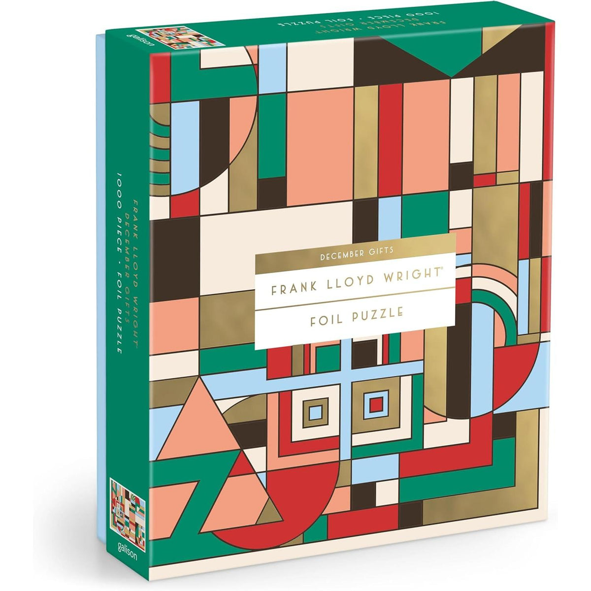 Frank Lloyd Wright December Gifts 1000 Piece Foil Puzzle