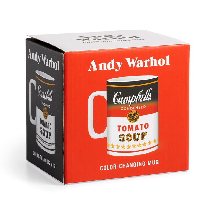 Andy Warhol: Soup Can Color Changing Ceramic Mug