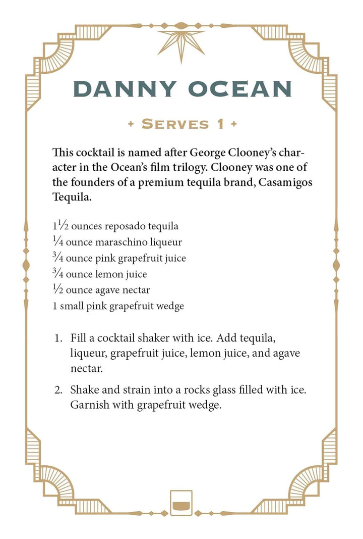 Tequila Cocktail Cards A-Z