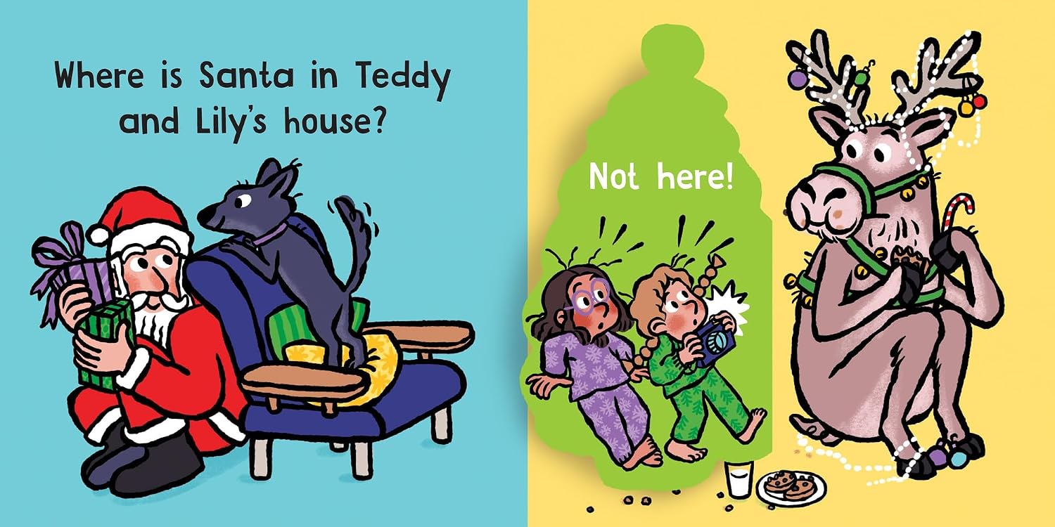 Hide-And-Seek Santa: A Lift-The-Flap Book