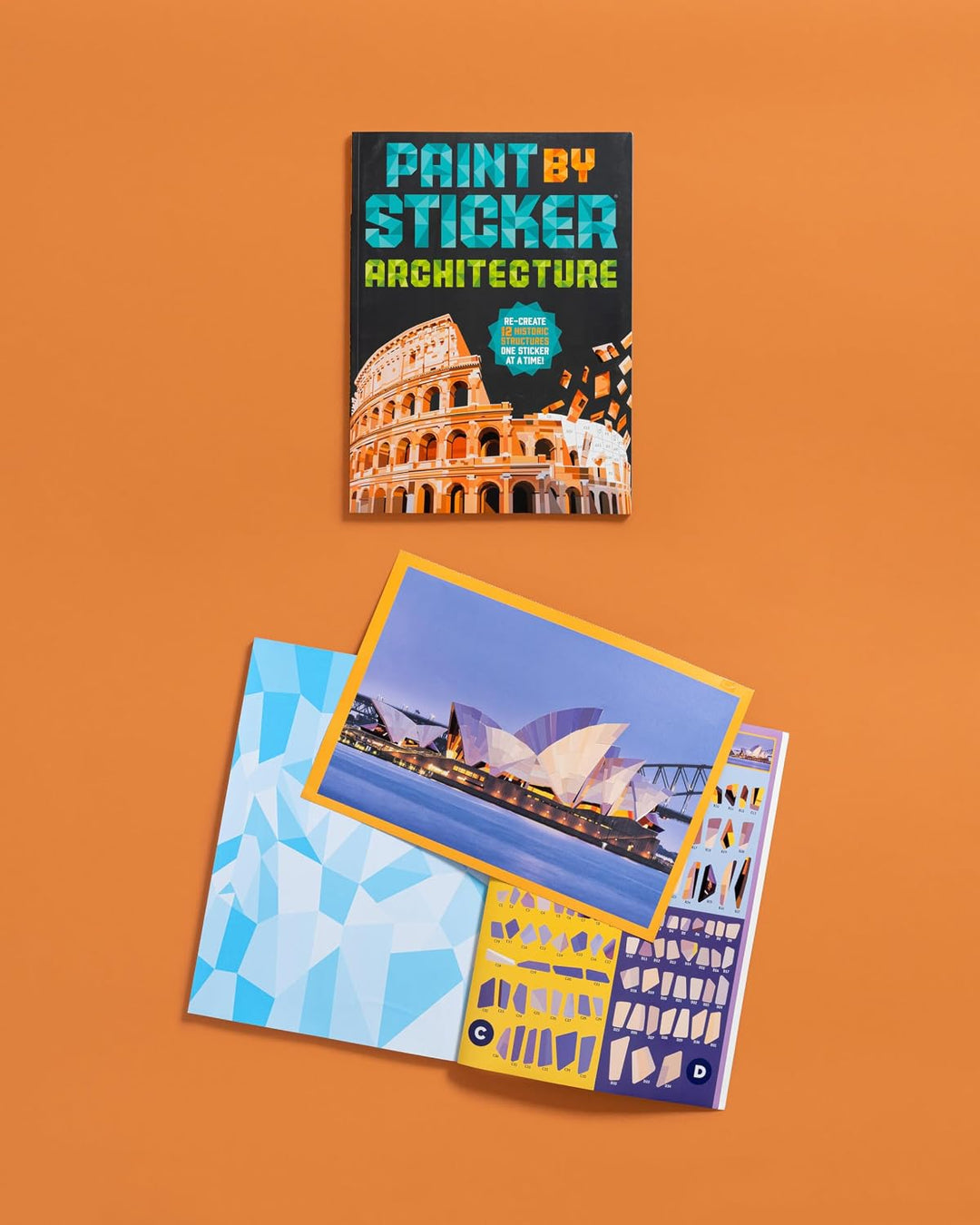 Paint By Sticker: Architecture