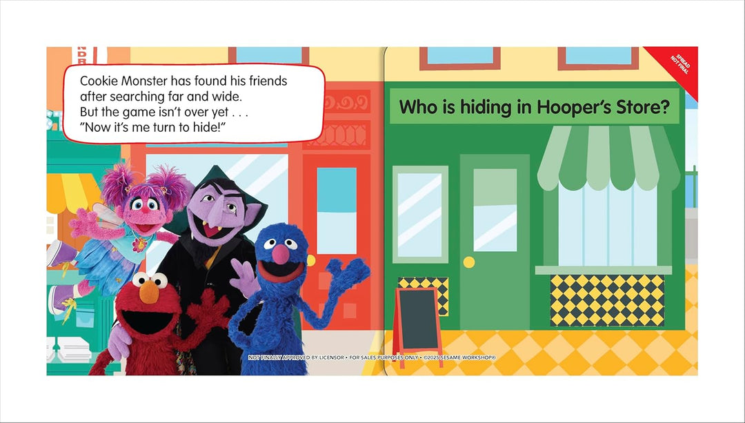 Sesame Street Pop Up Peekaboo! Cookie Monster