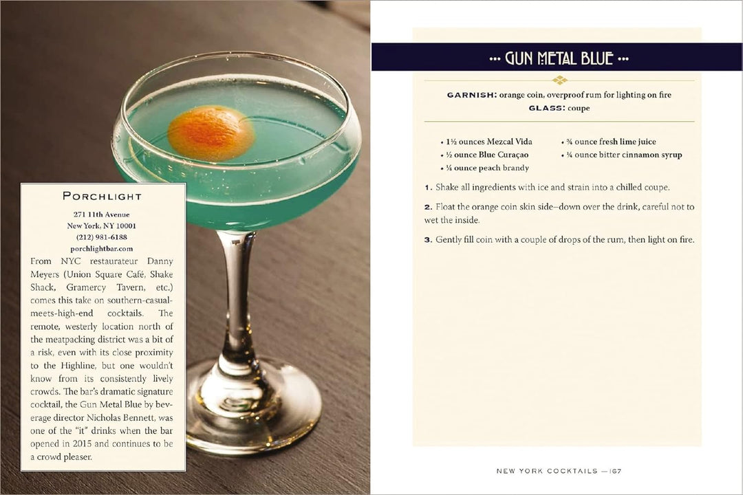 New York Cocktails:  An Elegant Collection Of 100 Recipes - Just Fabulous Palm Springs