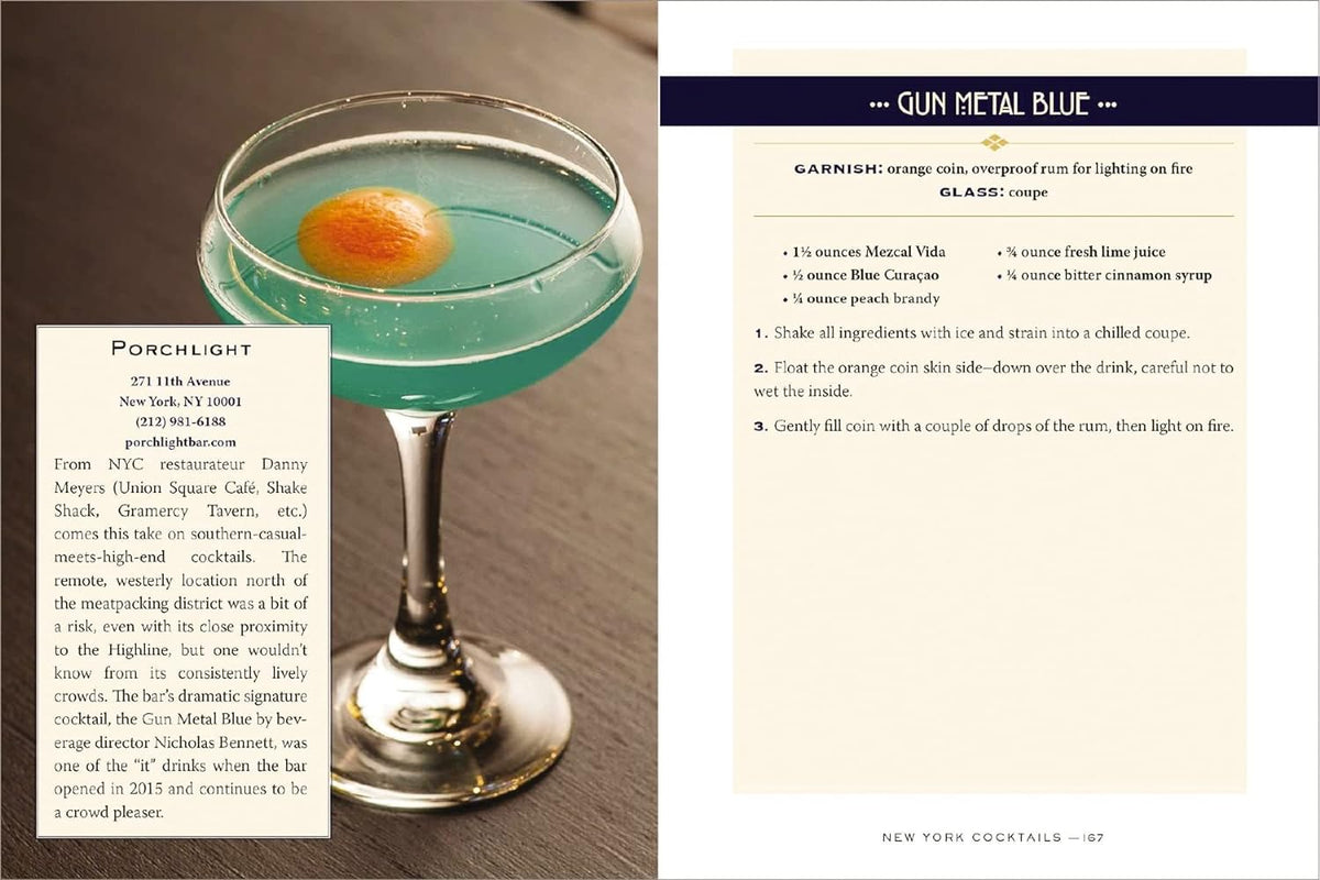 New York Cocktails:  An Elegant Collection Of 100 Recipes - Just Fabulous Palm Springs