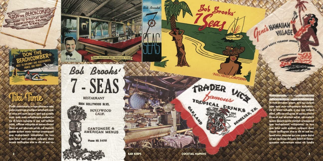 Bar Keeps: A Collection Of California Cocktail Napkins - Just Fabulous Palm Springs