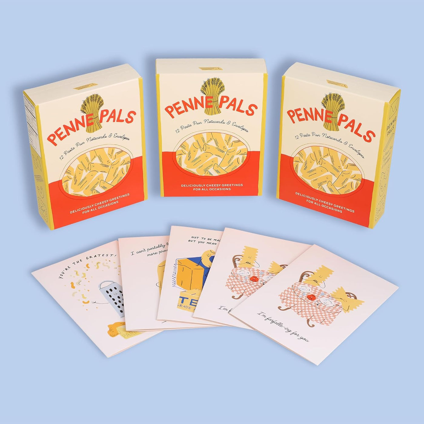 Penne Pals Notecards