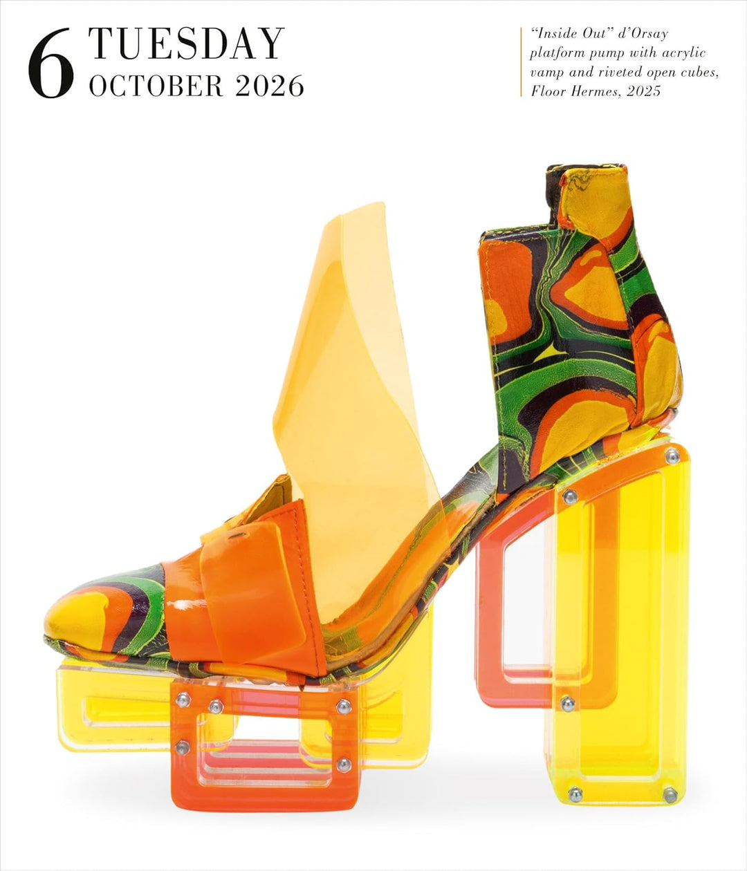 Page-A-Day Gallery Calendar 2026: Shoes