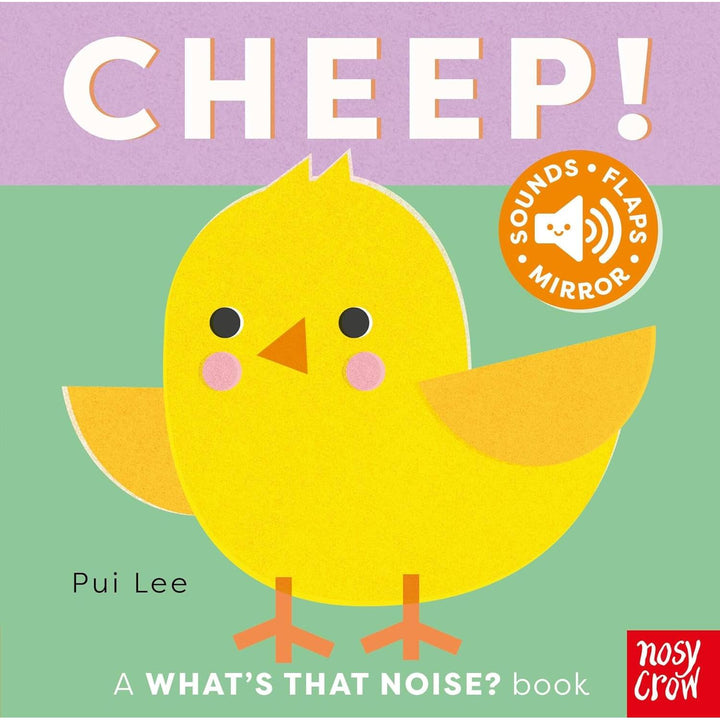 What's That Noise? Cheep! Board Book - Just Fabulous Palm Springs