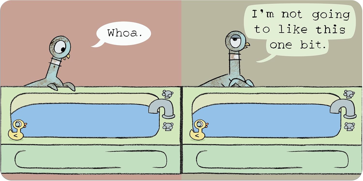 The Pigeon Needs A Bath! Board Book