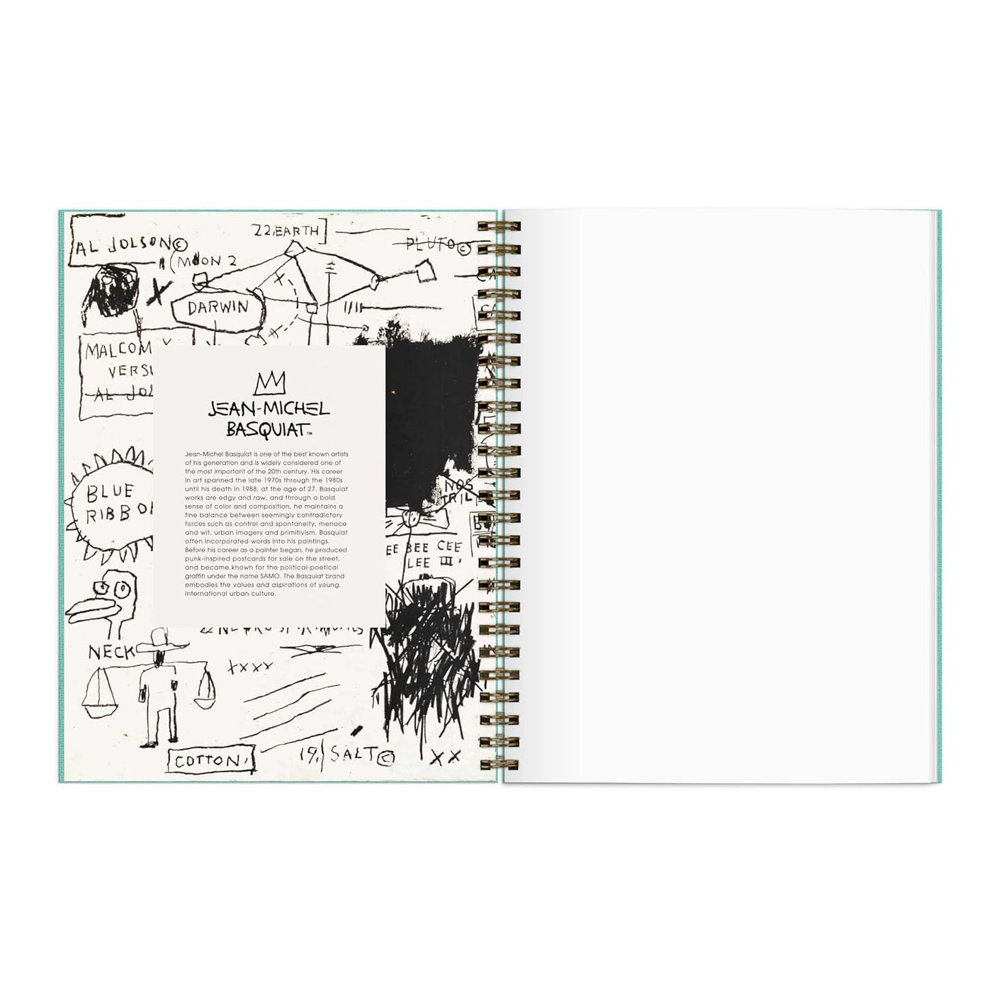 Jean-Michel Basquiat Inspirational Sketchbook