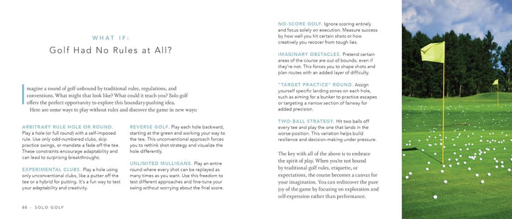 Solo Golf: The Zen of Playing Alone and How It Can Transform Your Game