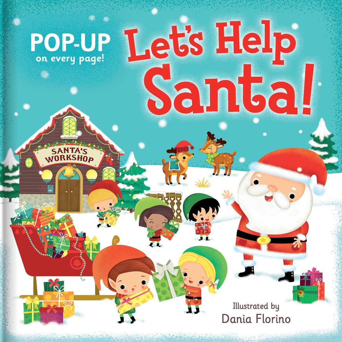 Let's Help Santa! Pop-Up Book