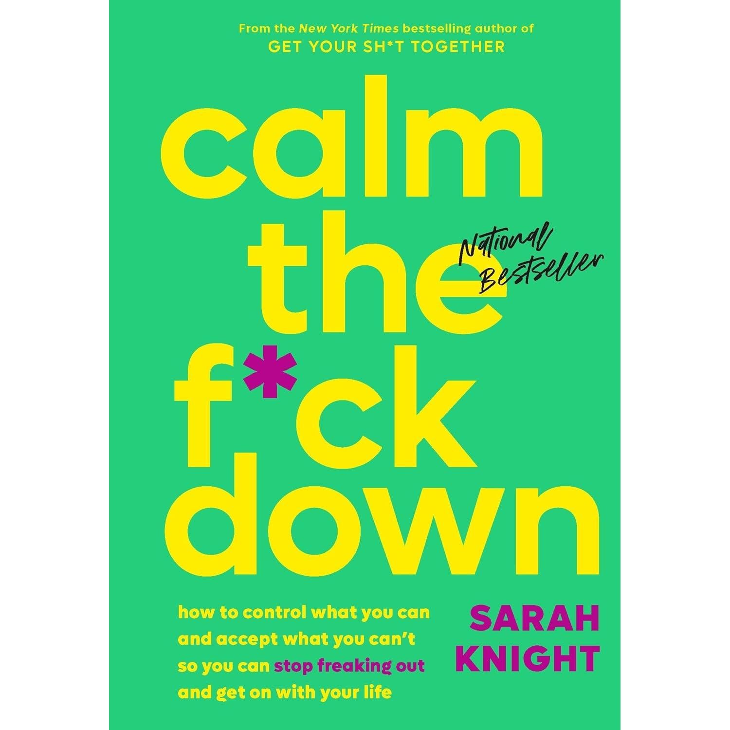 Calm The F*ck Down (Hard Cover) - Just Fabulous Palm Springs