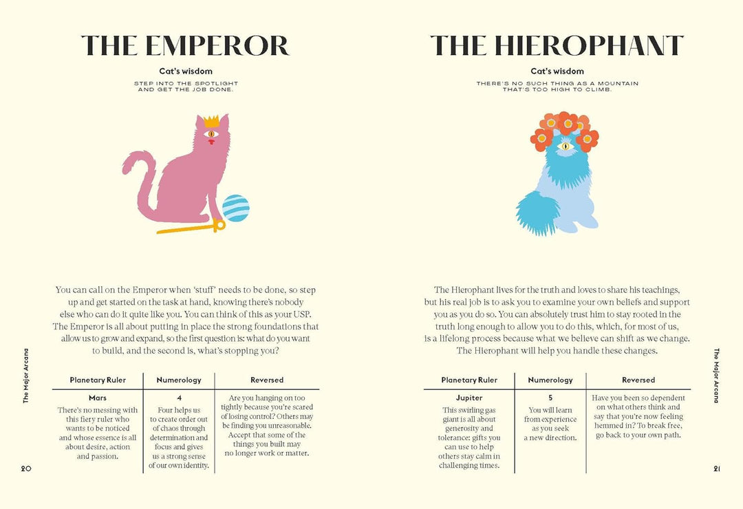 Wise Cat Tarot Cards