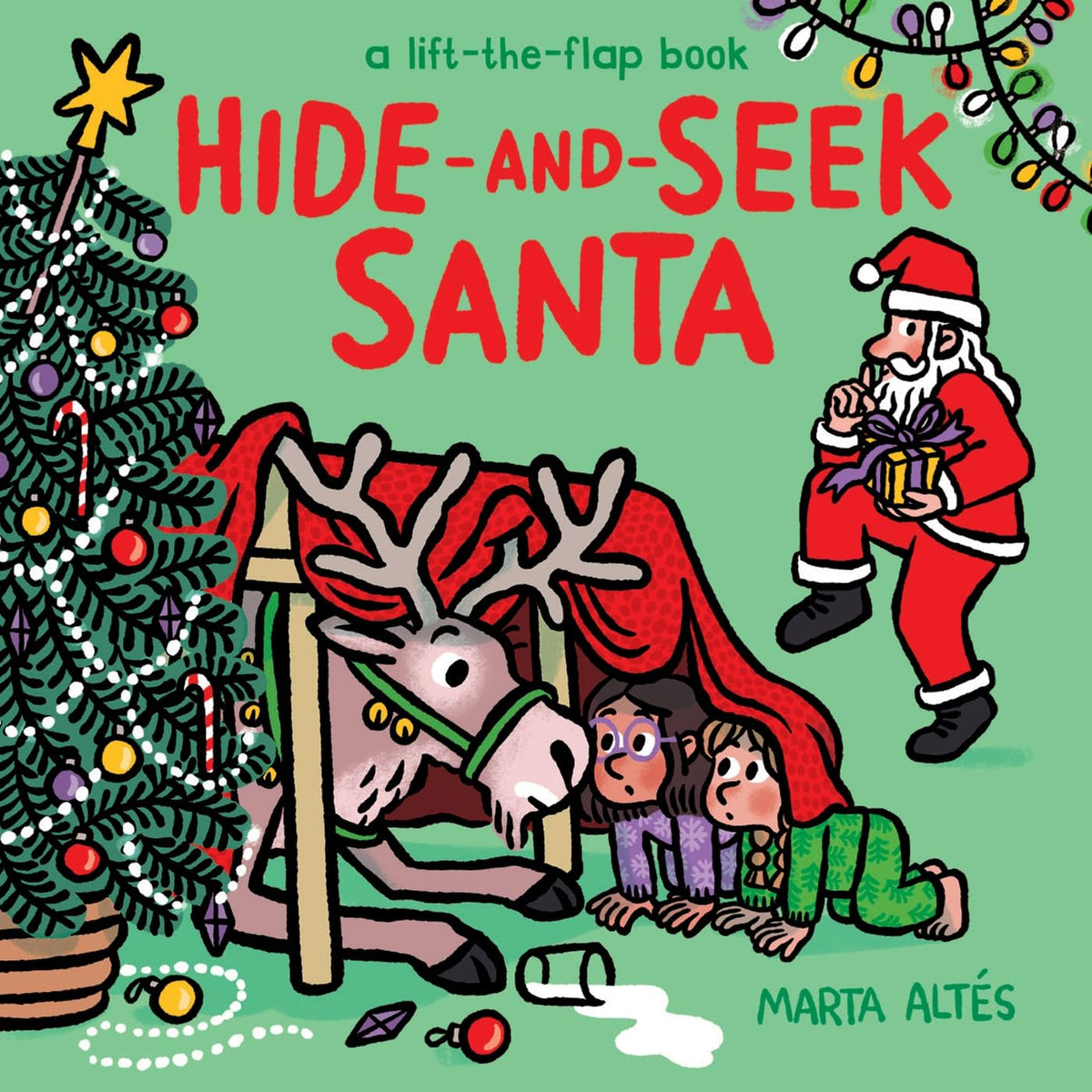 Hide-And-Seek Santa: A Lift-The-Flap Book