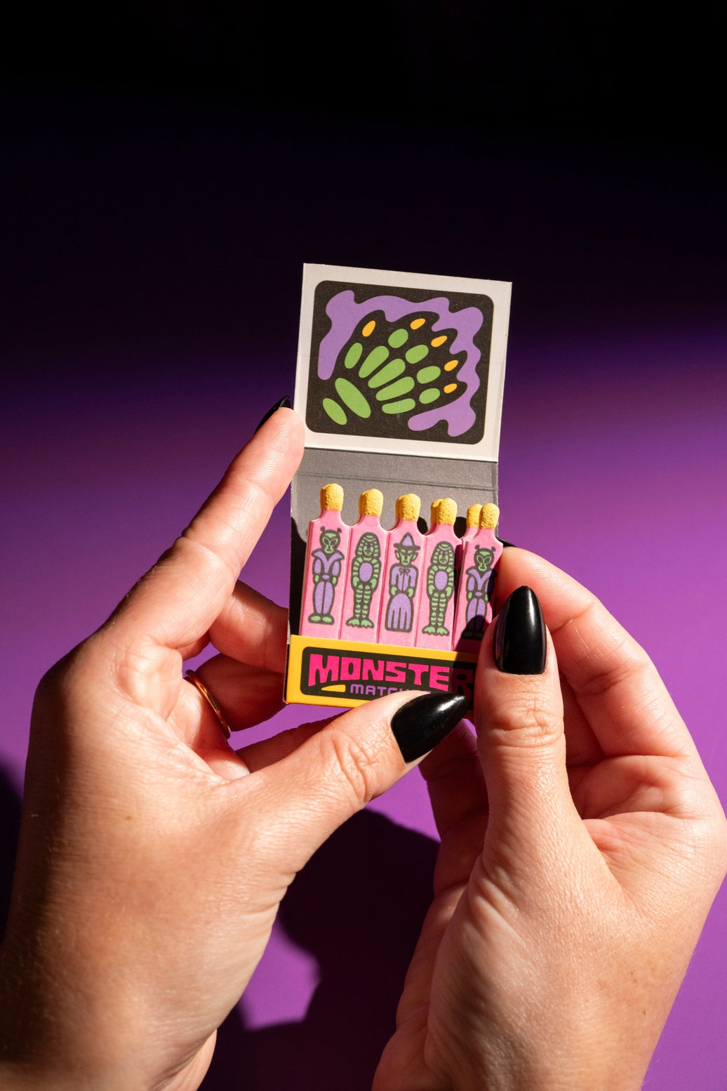 Monster Matchbook- Swamp Creature