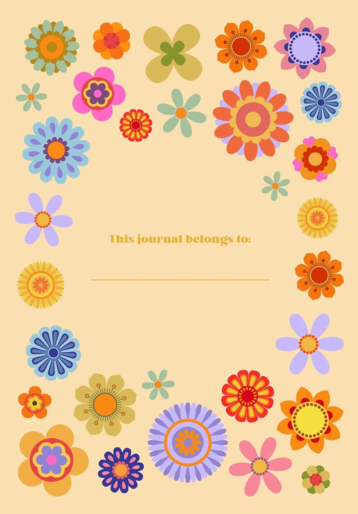 I'm A Delicate Fucking Flower Embroidered Journal