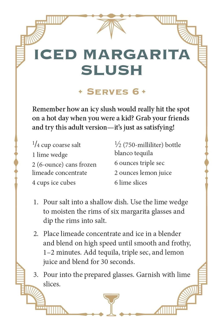 Tequila Cocktail Cards A-Z