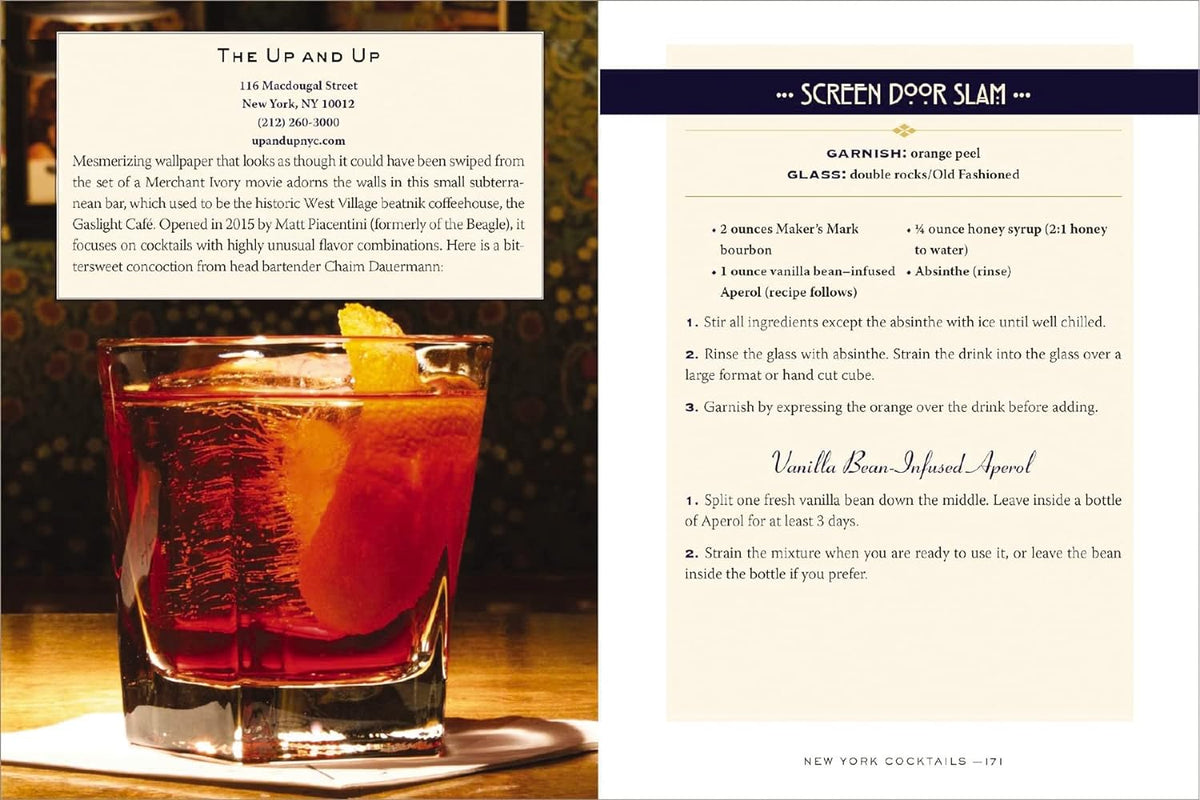 New York Cocktails:  An Elegant Collection Of 100 Recipes - Just Fabulous Palm Springs