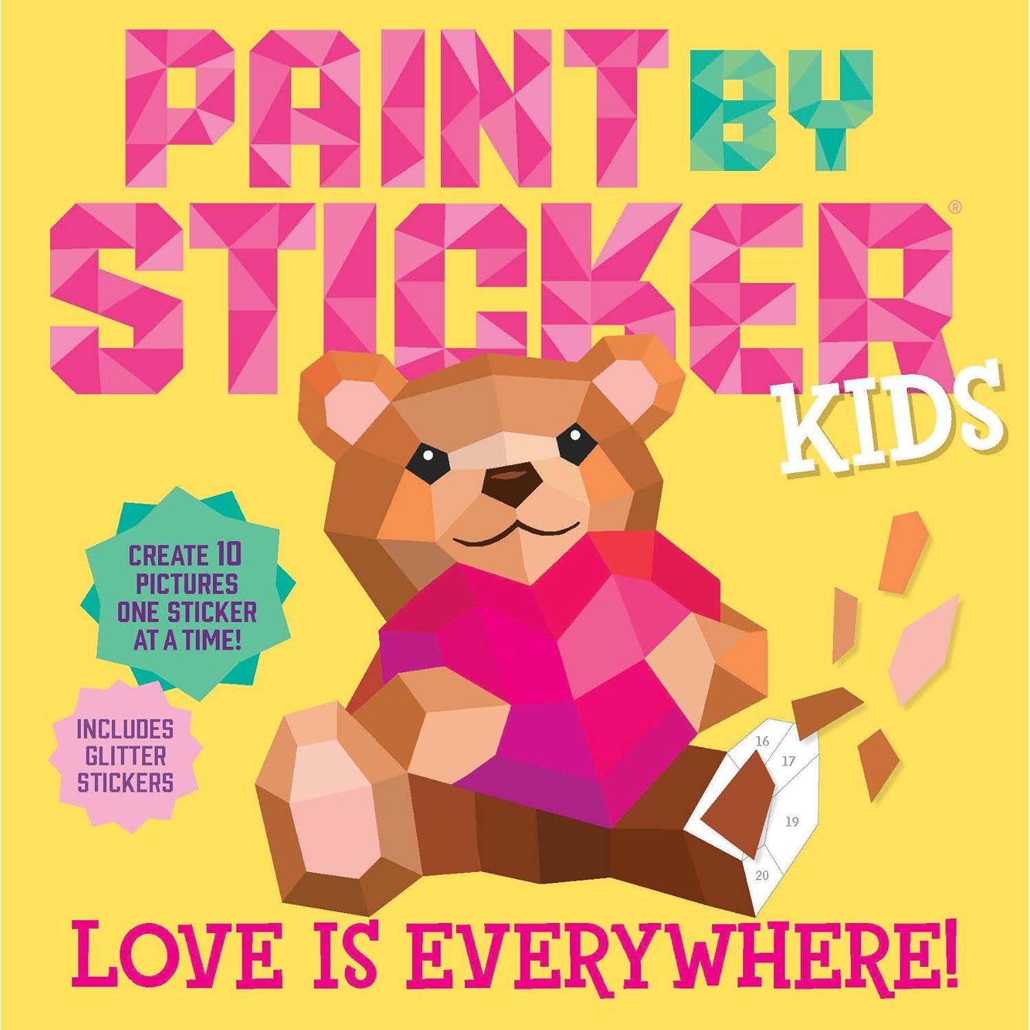 Paint By Sticker Kids: Love Is Everywhere - Just Fabulous Palm Springs