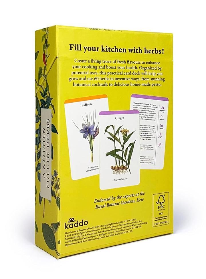 A Kitchen Full Of Herbs Card Deck - Just Fabulous Palm Springs