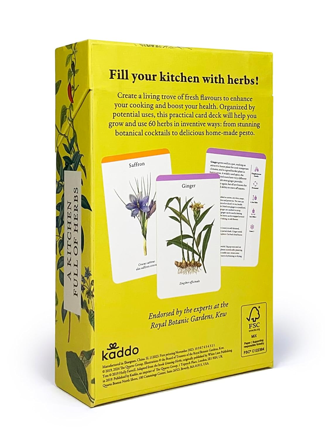 A Kitchen Full Of Herbs Card Deck