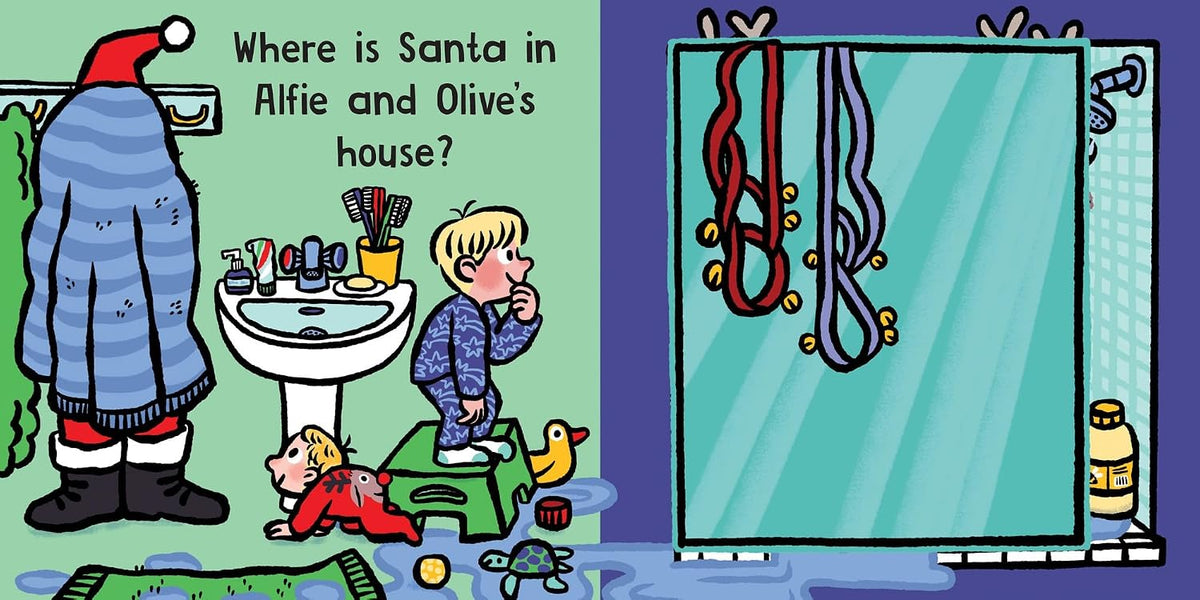 Hide-And-Seek Santa: A Lift-The-Flap Book