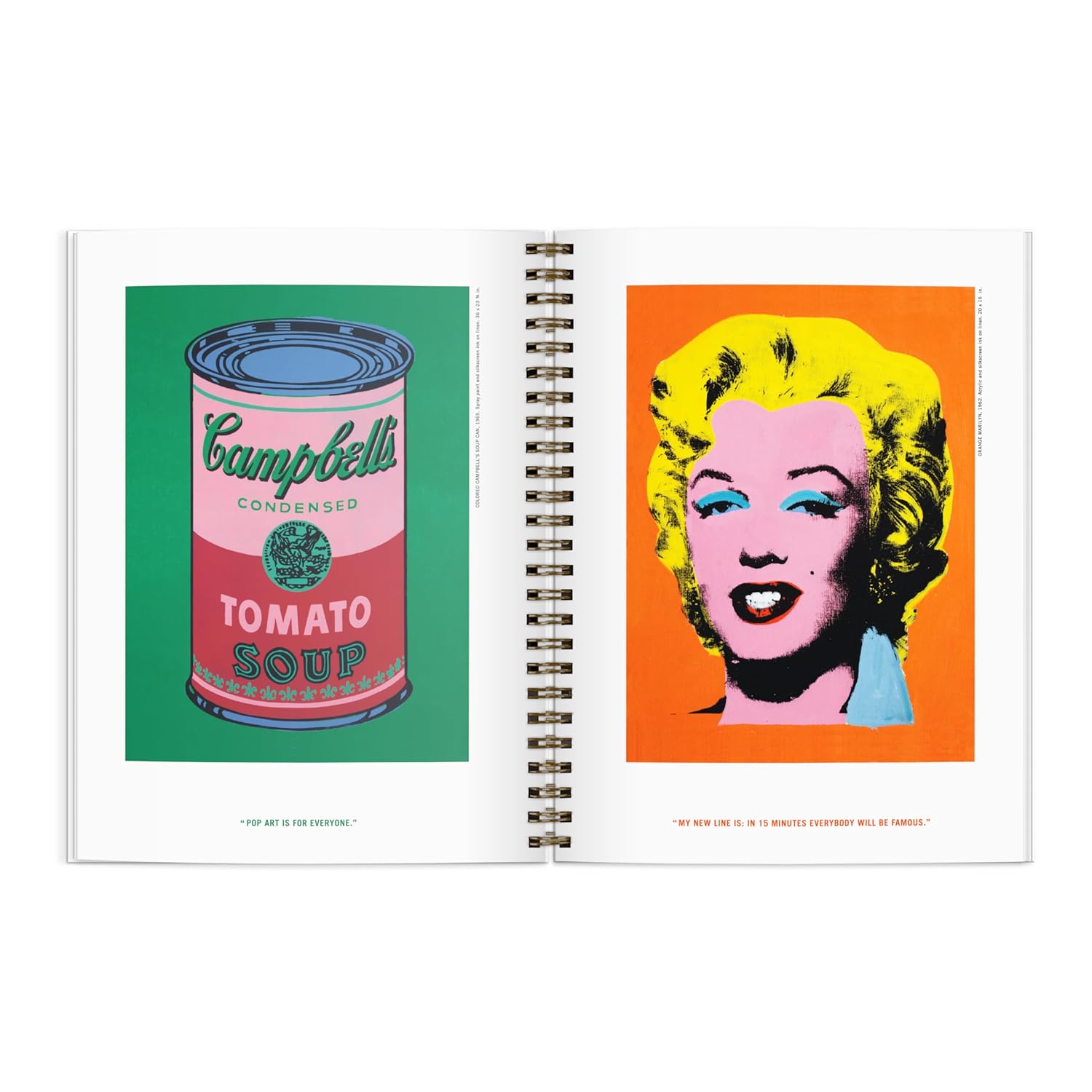 Andy Warhol: Inspirational Sketchbook - Just Fabulous Palm Springs