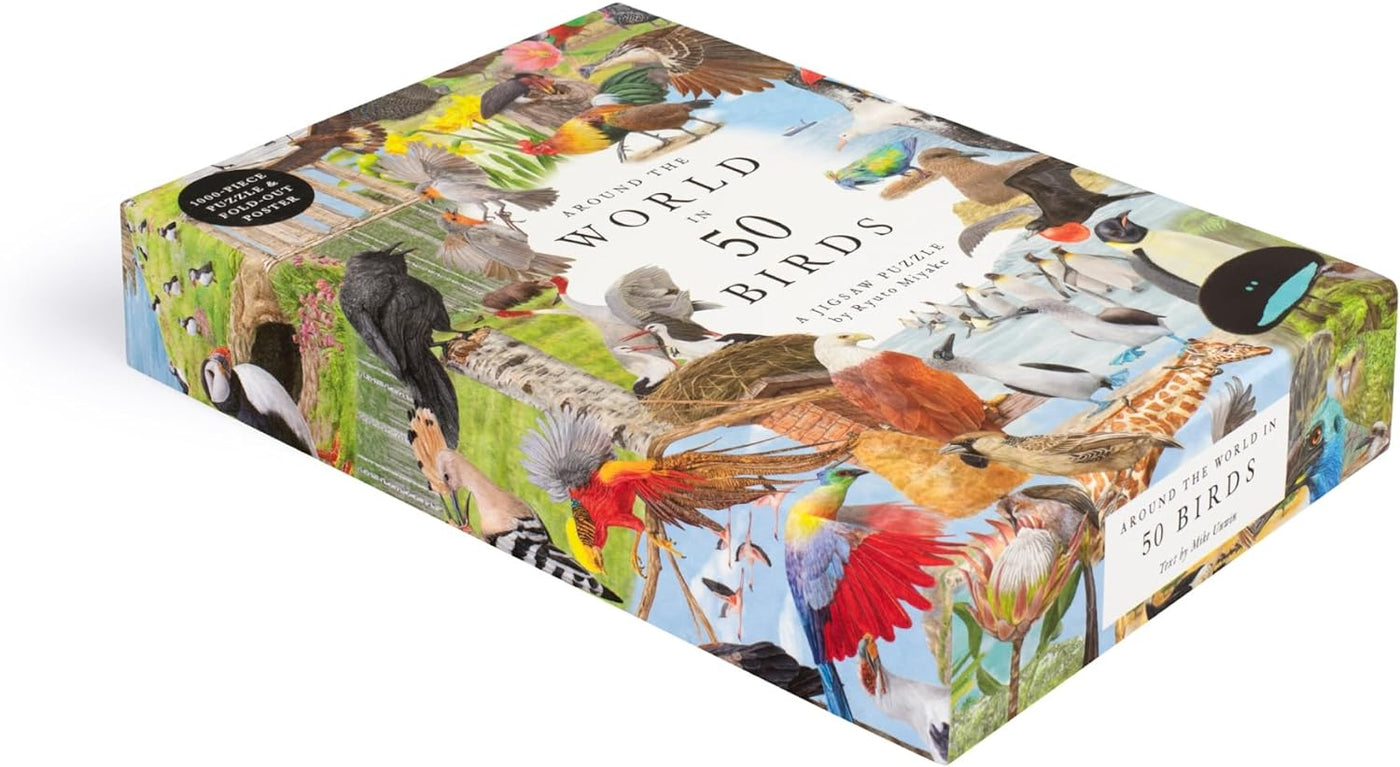 Around The World In 50 Birds 1000 Piece Puzzle