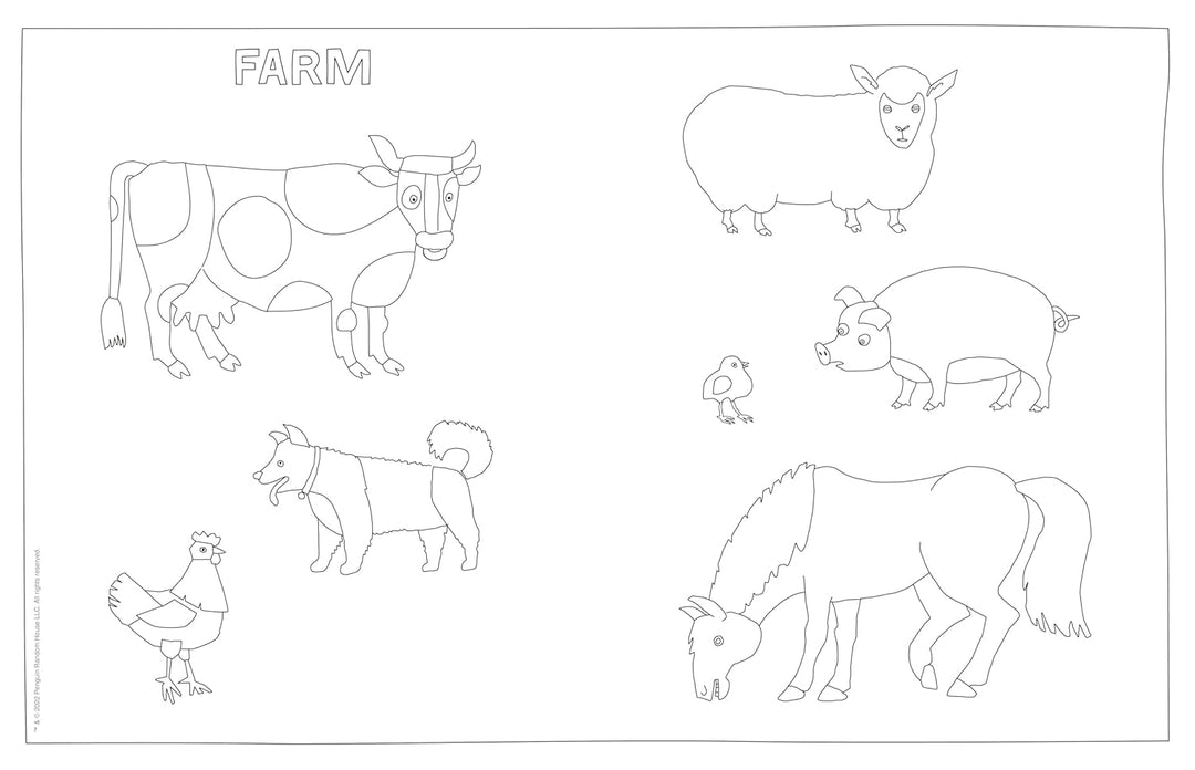 The Very Hungry Caterpillar's Very Big Coloring Book