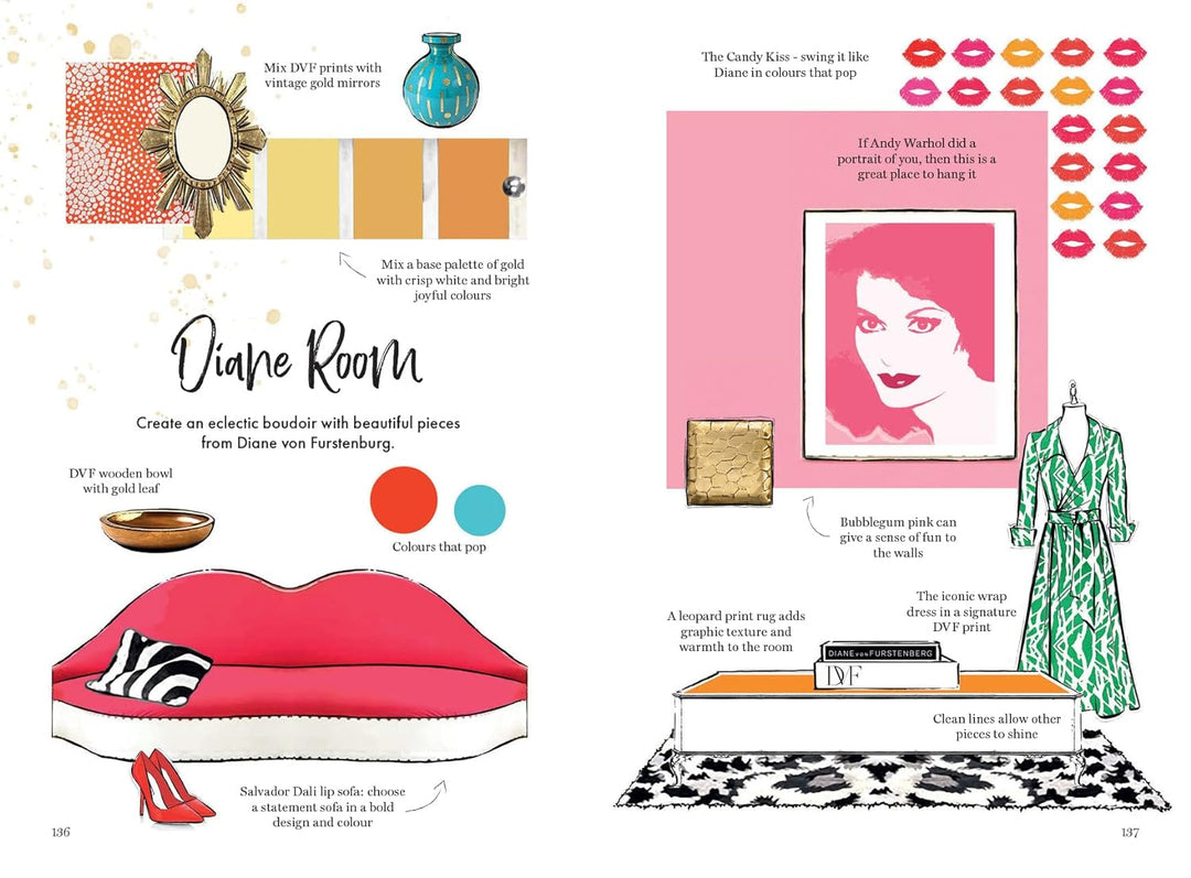 Fashion House: Illustrated Interiors from the Icons of Style