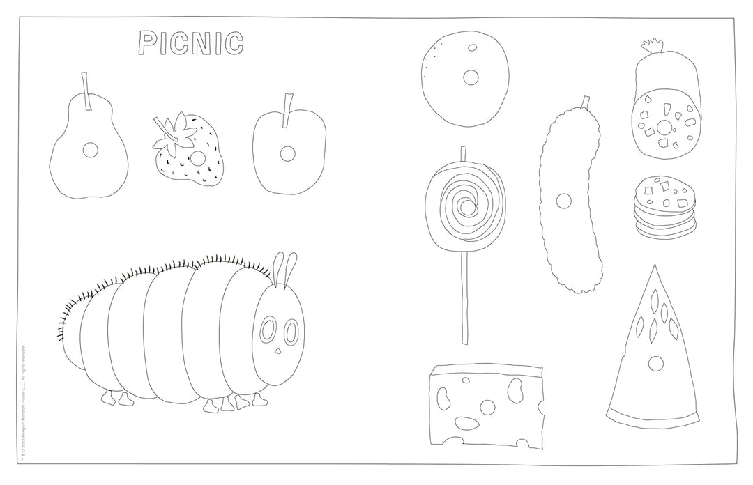 The Very Hungry Caterpillar's Very Big Coloring Book