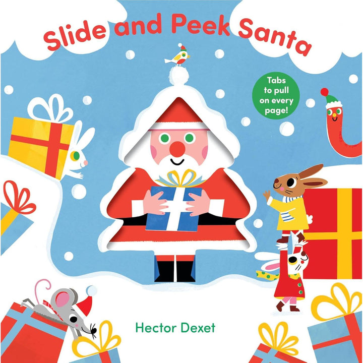 Slide and Peek Santa Board book