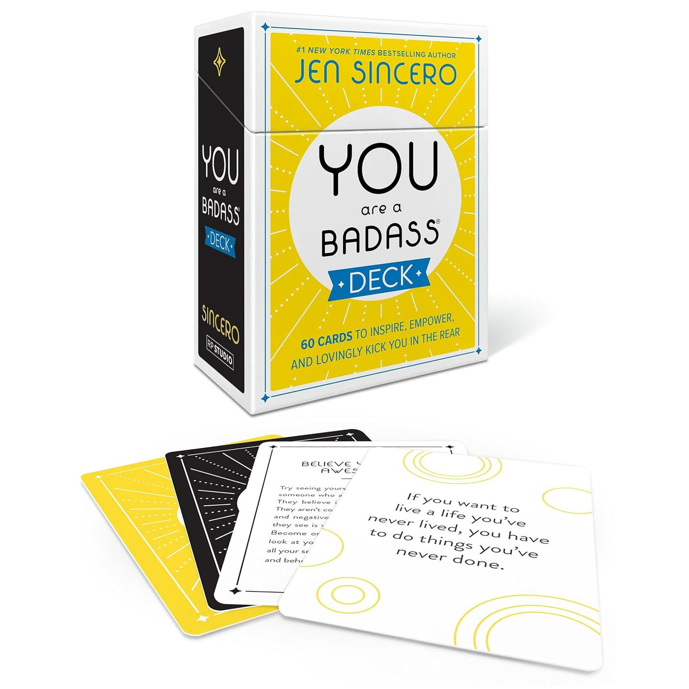 You Are A Badass Deck: 60 Cards To Inspire, Empower, And Lovingly Kick You In The Rear