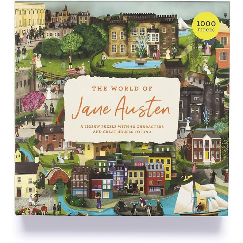 The World Of Jane Austen 1000 Piece Puzzle