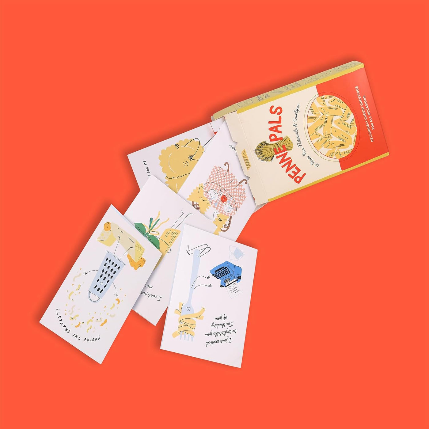 Penne Pals Notecards