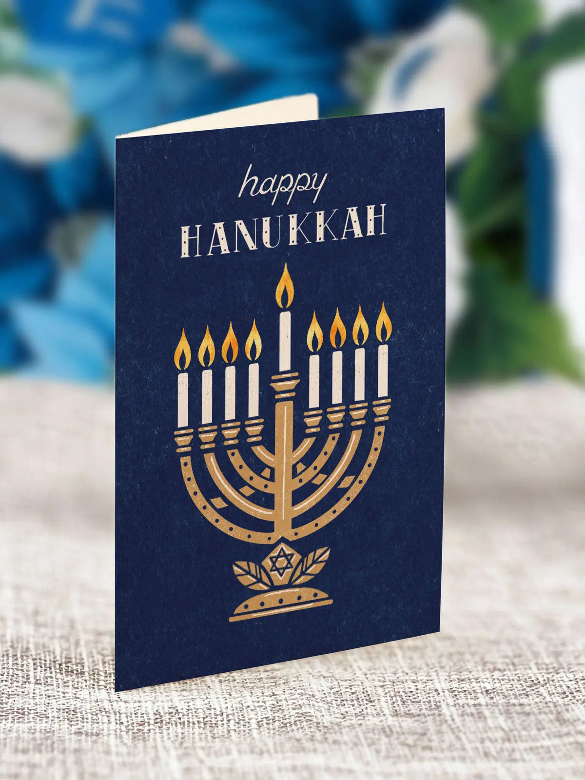 Hanukkah Wishes Pop Up Card
