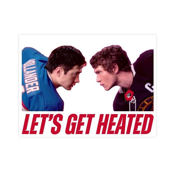 Sticker: Let's Get Heated - Just Fabulous Palm Springs