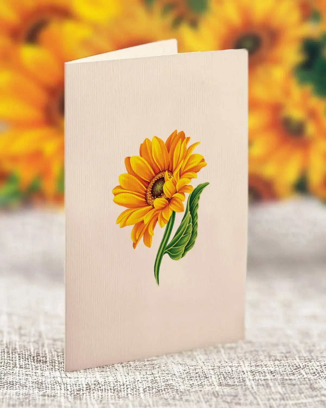 Mini Sunflowers Pop-Up Card - Just Fabulous Palm Springs