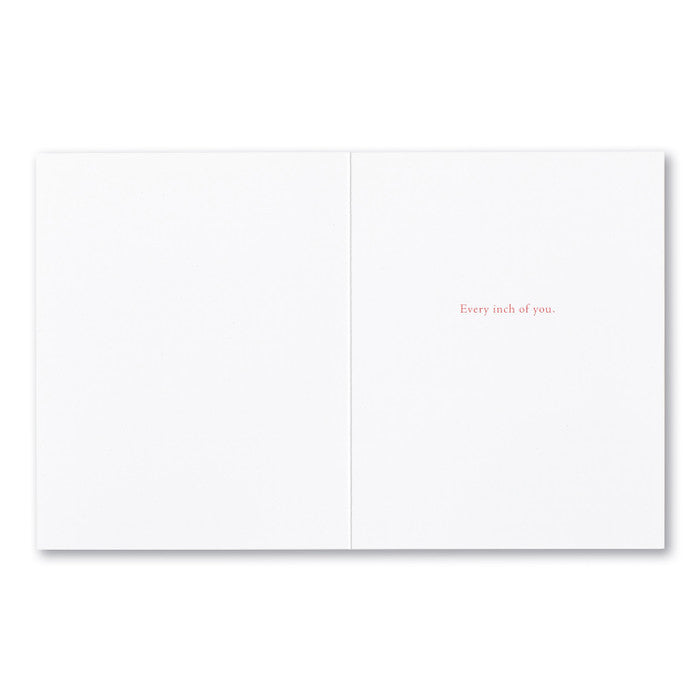 I Like You As You Are Greeting Card