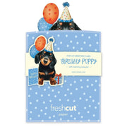 Mini Birthday Puppy Pop-Up Card