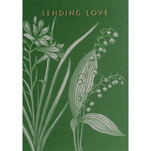 Sending Love Greeting Card